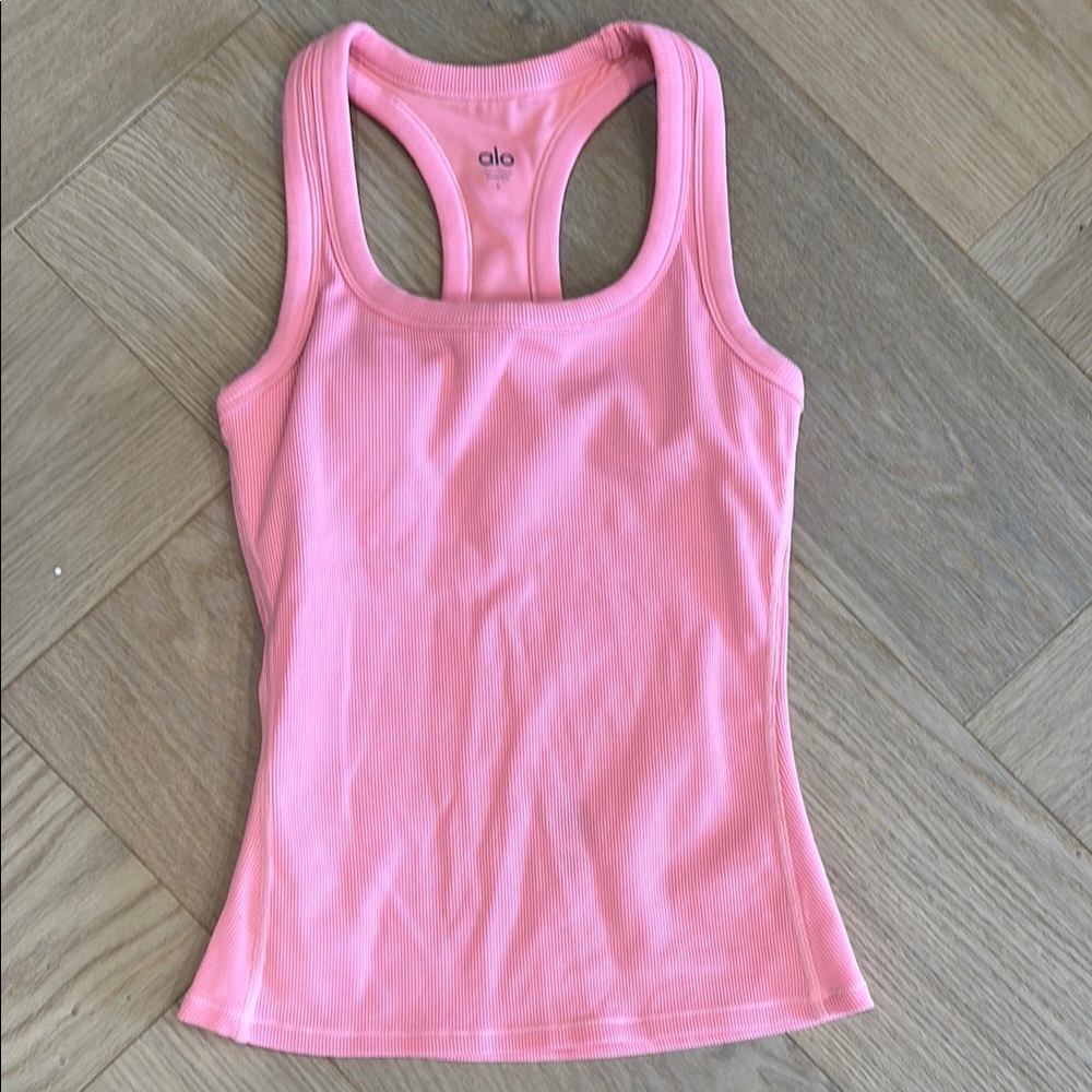 ALO Yoga Pink Tank Top